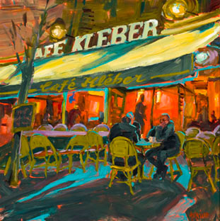 Cafe Kleber 36 x 36