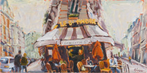 Cafe St. Andre 24 x 48